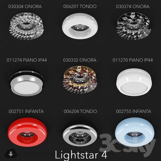 LIGHTING – SPOT LIGHT – 3D MODEL – 127