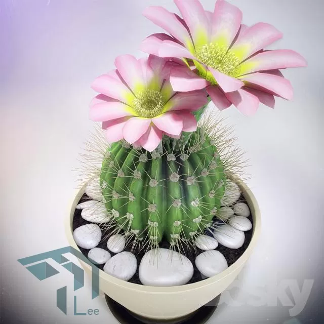 FLOWER – 3DMODEL – VASE – 032