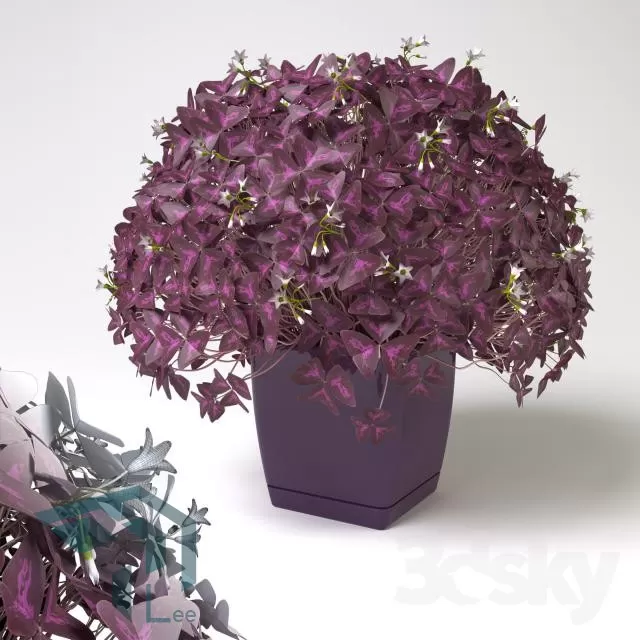 FLOWER – 3DMODEL – VASE – 050