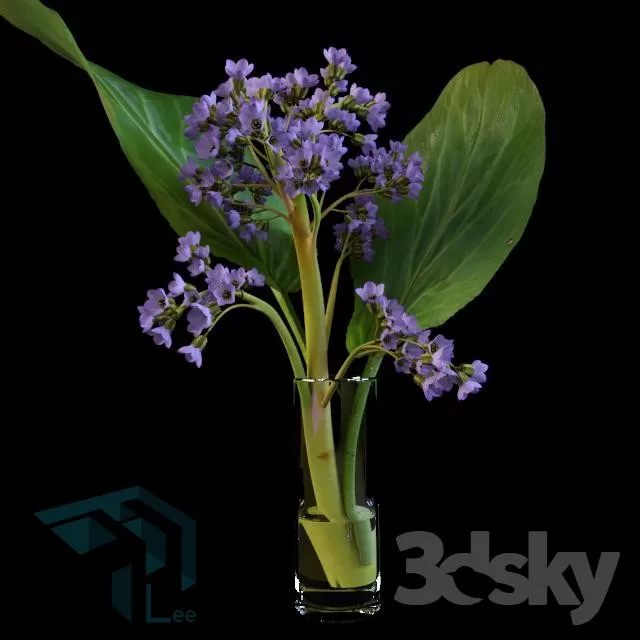 FLOWER – 3DMODEL – VASE – 062