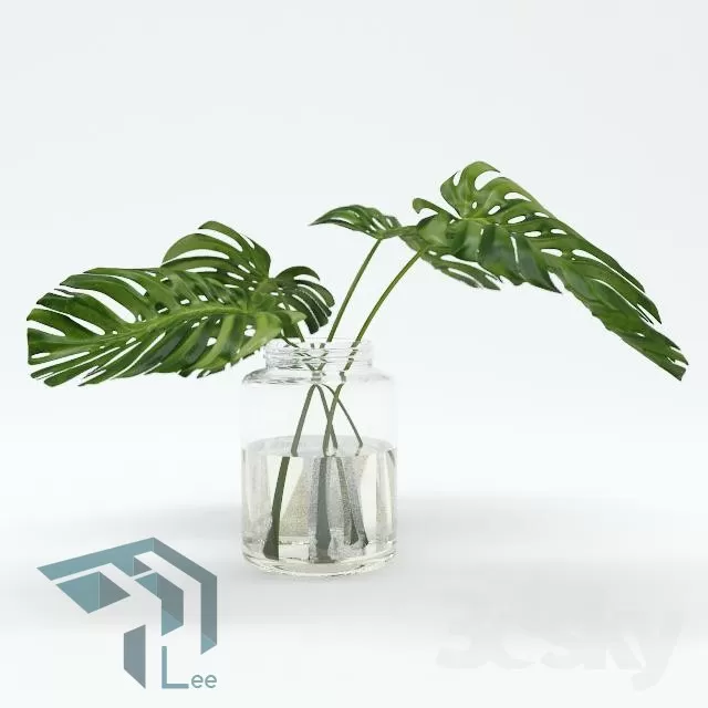 FLOWER – 3DMODEL – VASE – 070