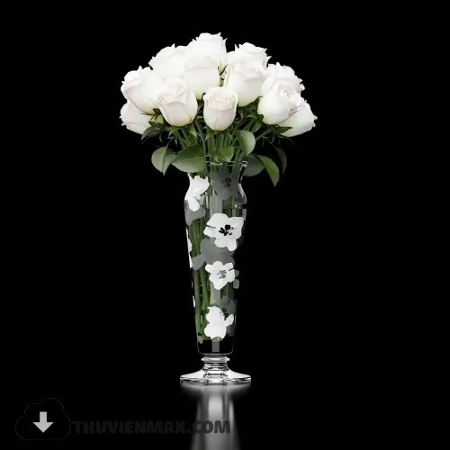 FLOWER – 3DMODEL – VASE – 093