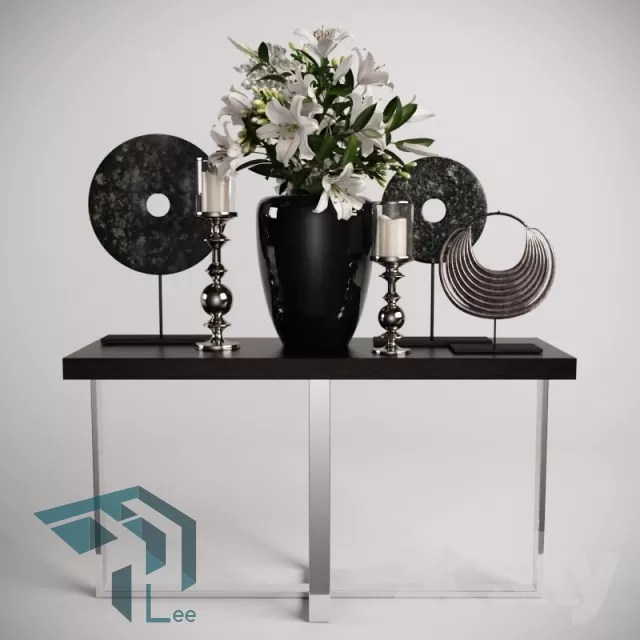 FLOWER – 3DMODEL – VASE – 181