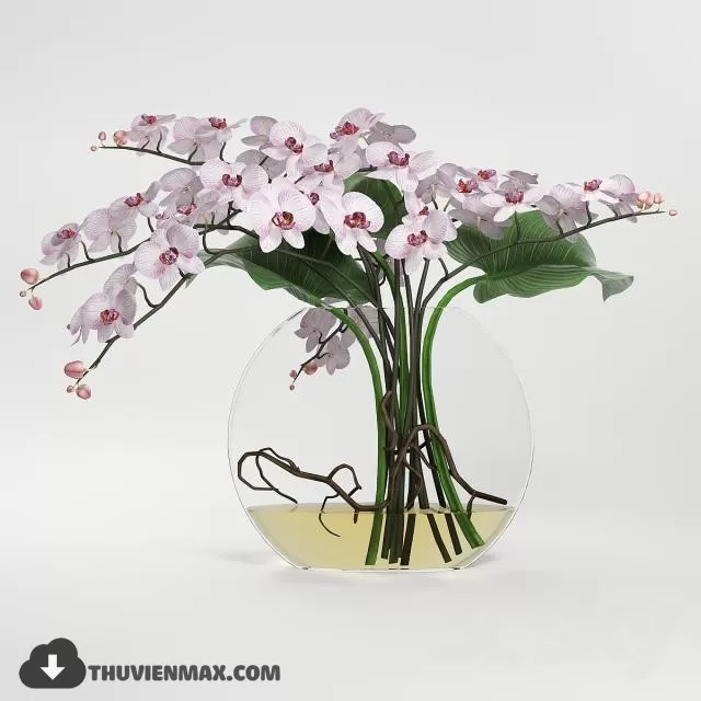 FLOWER – 3DMODEL – VASE – 184