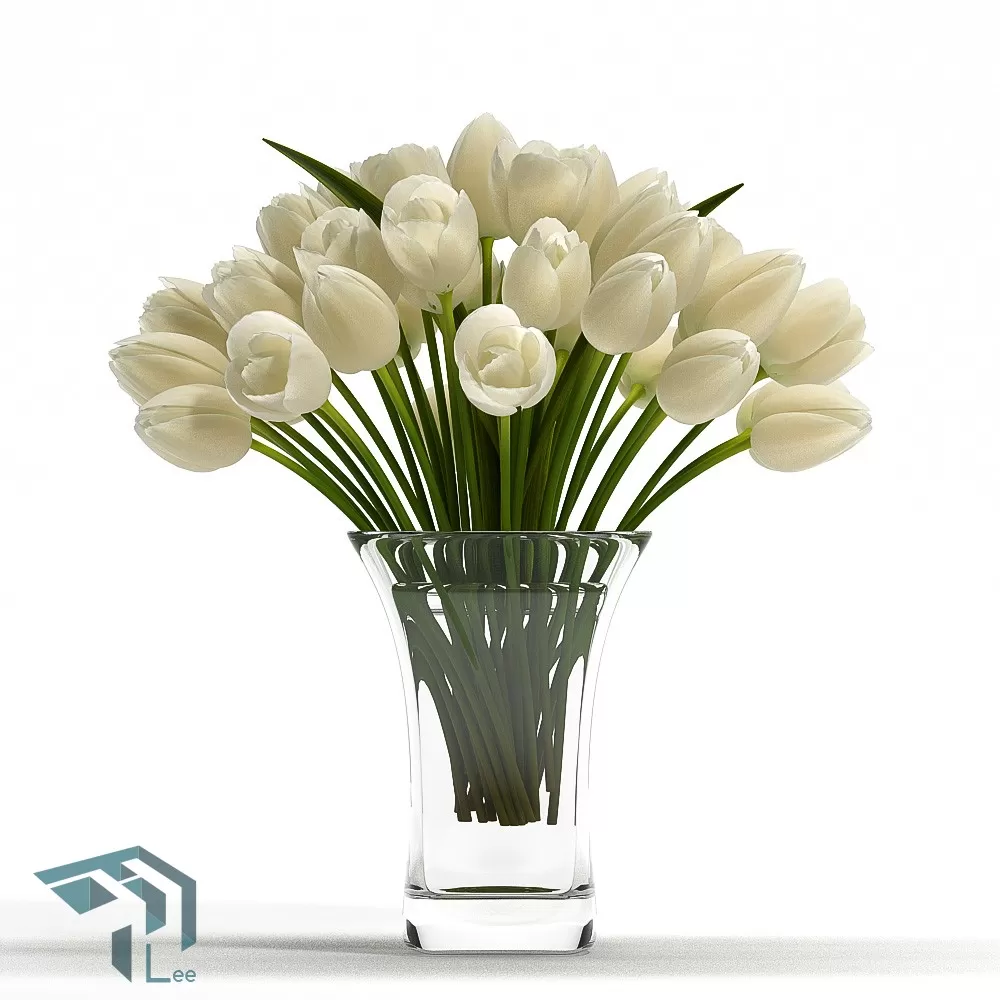 FLOWER – 3DMODEL – VASE – 201