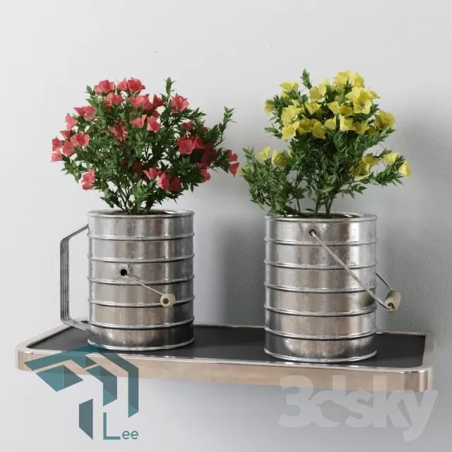 FLOWER – 3DMODEL – VASE – 213