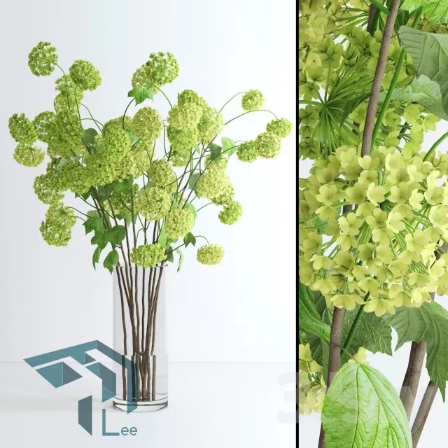 FLOWER – 3DMODEL – VASE – 231