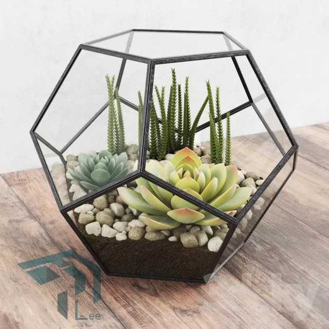 FLOWER – 3DMODEL – VASE – 247