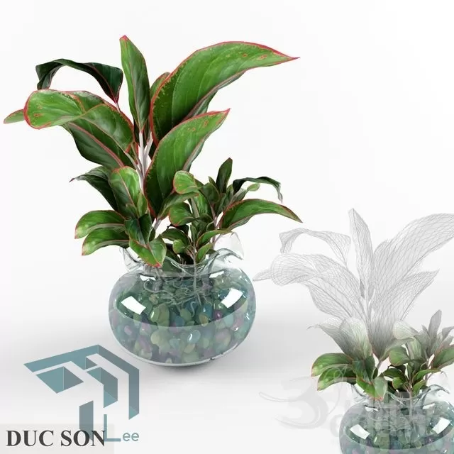 FLOWER – 3DMODEL – VASE – 279