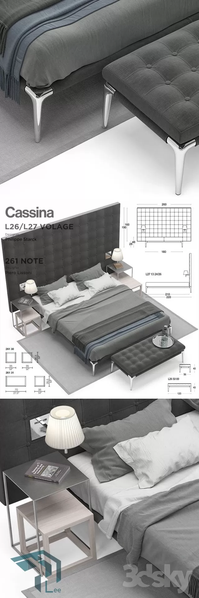BED 3DSKYMODEL – 241