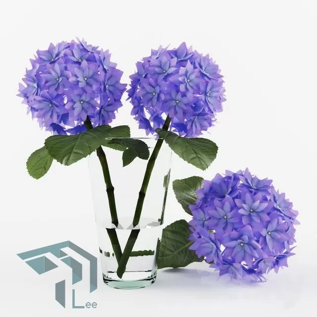 FLOWER – 3DMODEL – VASE – 287