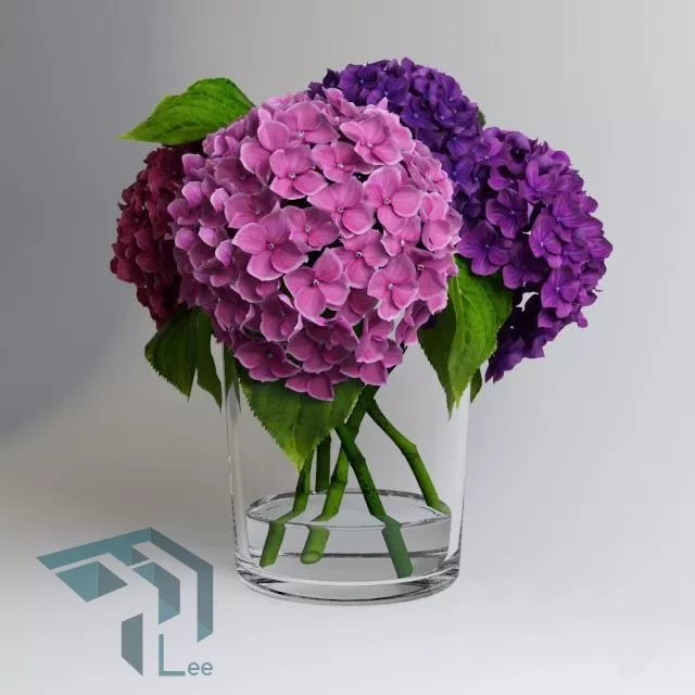 FLOWER – 3DMODEL – VASE – 289