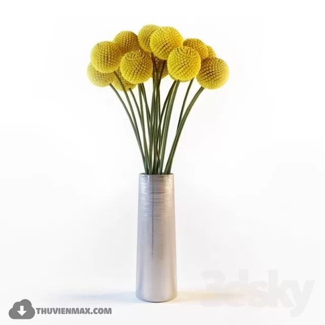 FLOWER – 3DMODEL – VASE – 297