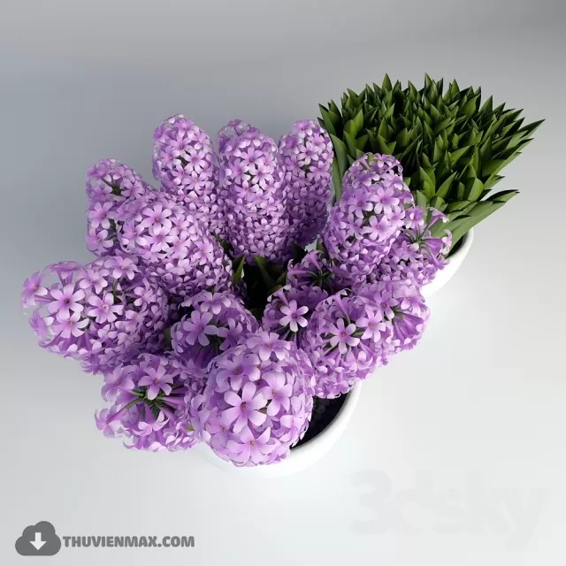 FLOWER – 3DMODEL – VASE – 330