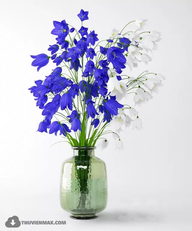 FLOWER – 3DMODEL – VASE – 339