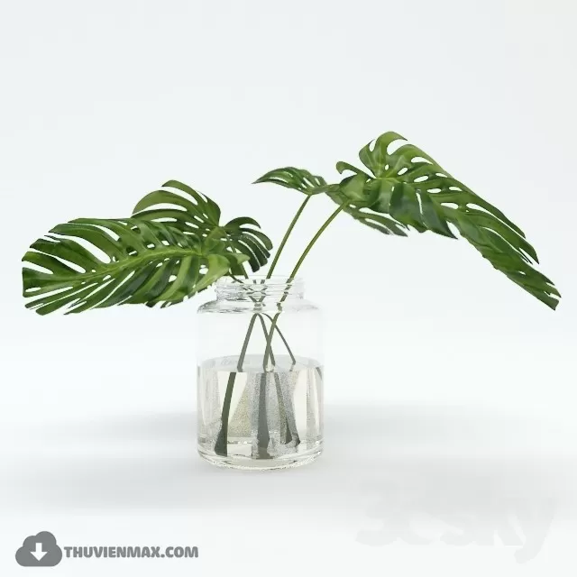 FLOWER – 3DMODEL – VASE – 343