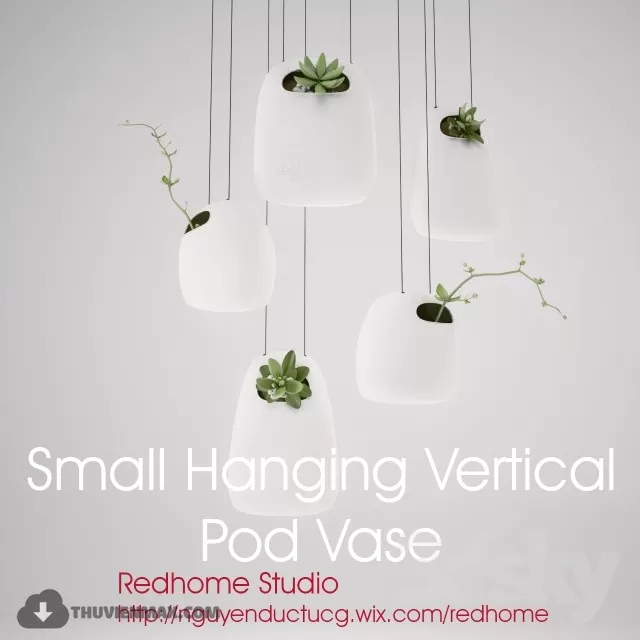 FLOWER – 3DMODEL – VASE – 356