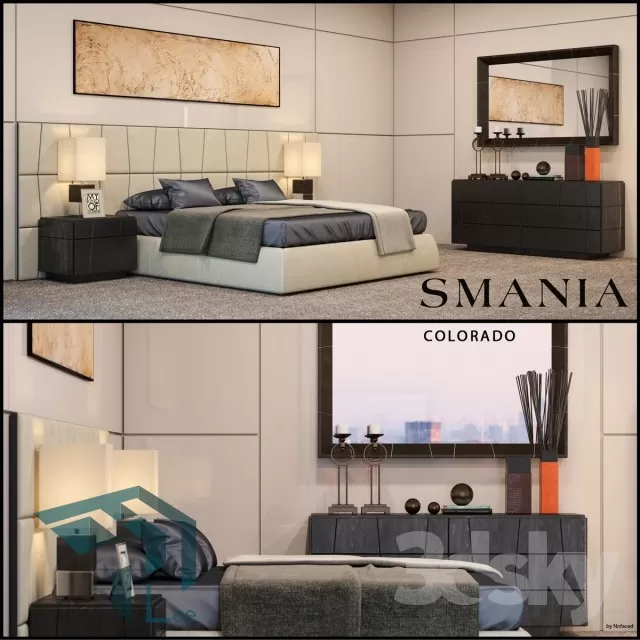 BED 3DSKYMODEL – 249