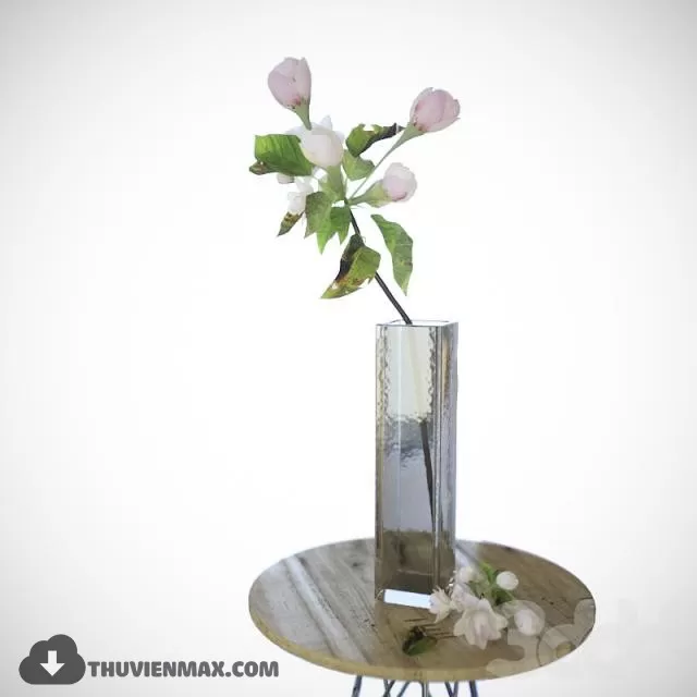 FLOWER – 3DMODEL – VASE – 384