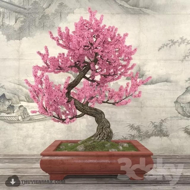 FLOWER – 3DMODEL – VASE – 398