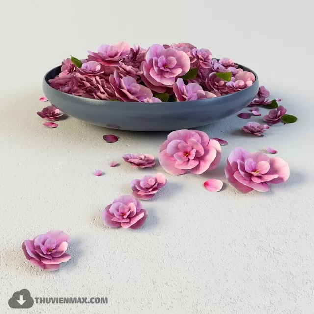 FLOWER – 3DMODEL – VASE – 399