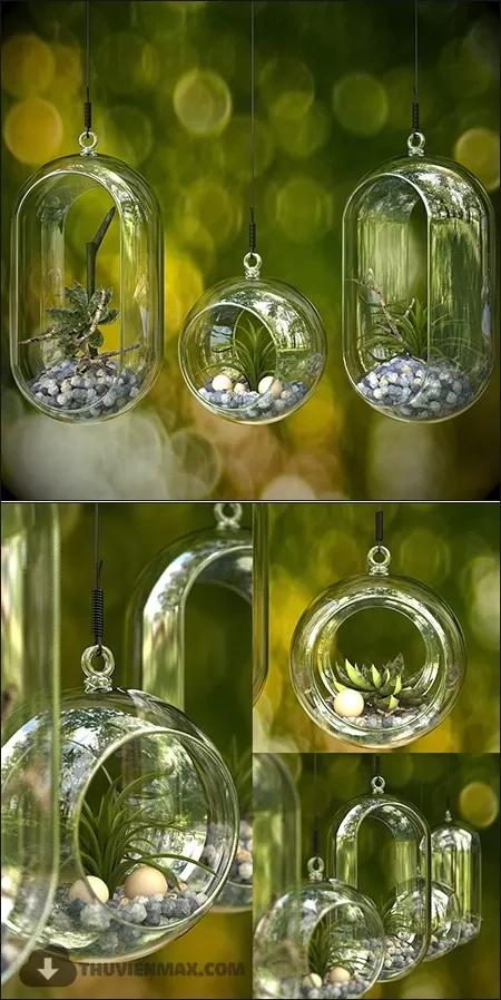 FLOWER – 3DMODEL – VASE – 414