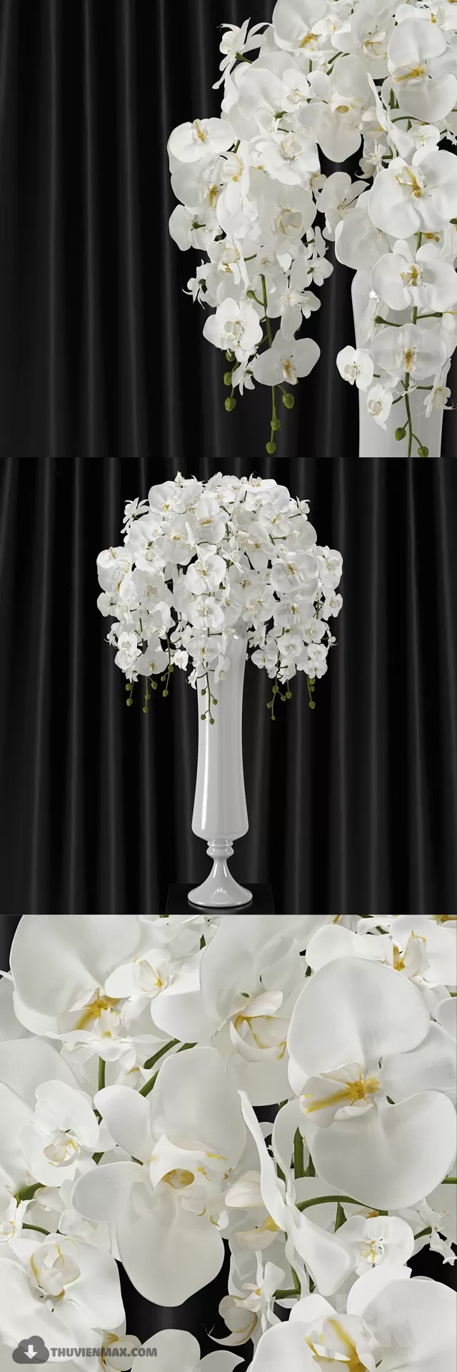 FLOWER – 3DMODEL – VASE – 498