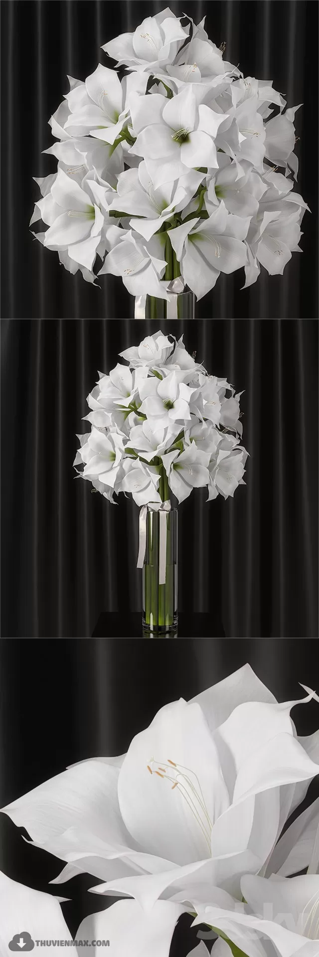 FLOWER – 3DMODEL – VASE – 501