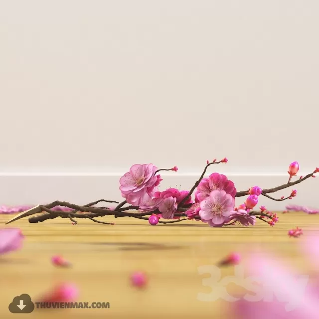 FLOWER – 3DMODEL – VASE – 507