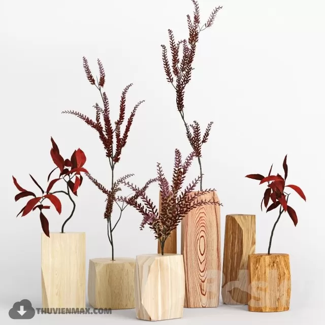 FLOWER – 3DMODEL – VASE – 531