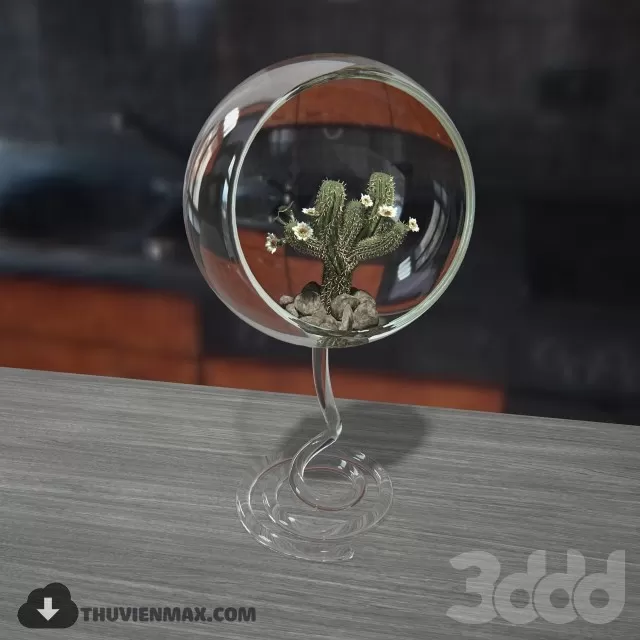 FLOWER – 3DMODEL – VASE – 546