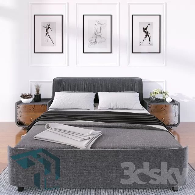 BED 3DSKYMODEL – 268