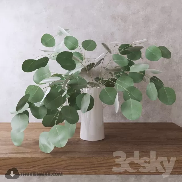 FLOWER – 3DMODEL – VASE – 565