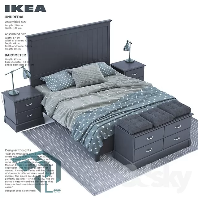 BED 3DSKYMODEL – 278