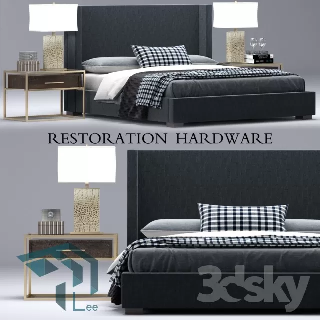 BED 3DSKYMODEL – 286