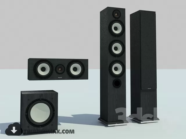 SPEAKER – 3DS MAX – 002