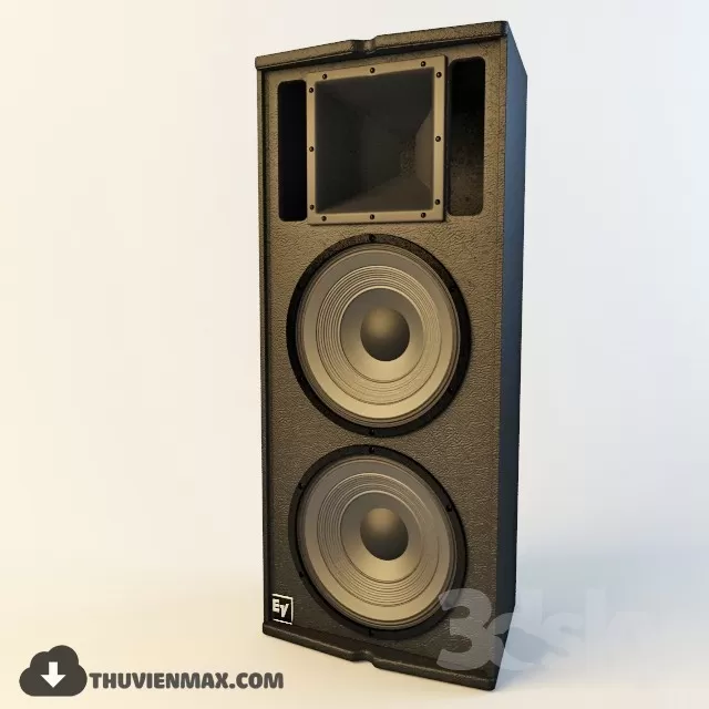 SPEAKER – 3DS MAX – 005