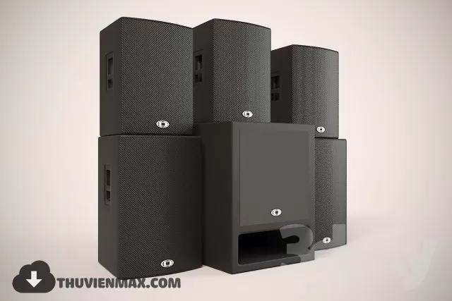 SPEAKER – 3DS MAX – 010