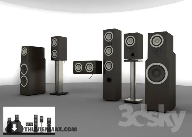 SPEAKER – 3DS MAX – 016