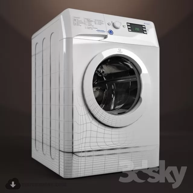 WASHING MACHINE – 3D MODEL – 010