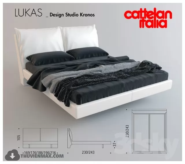 BED 3DSKYMODEL – 312