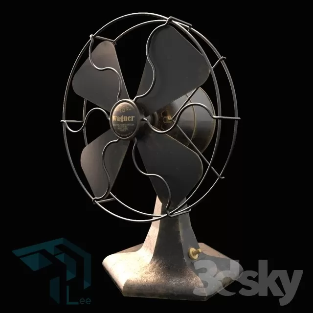FAN – 3DS MAX MODEL – 011
