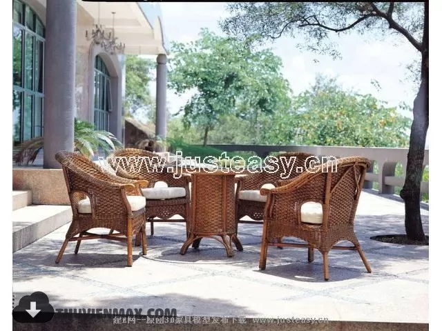 RATTAN – BAMBOO – 3D – 013