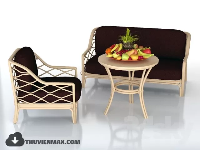 RATTAN – BAMBOO – 3D – 018