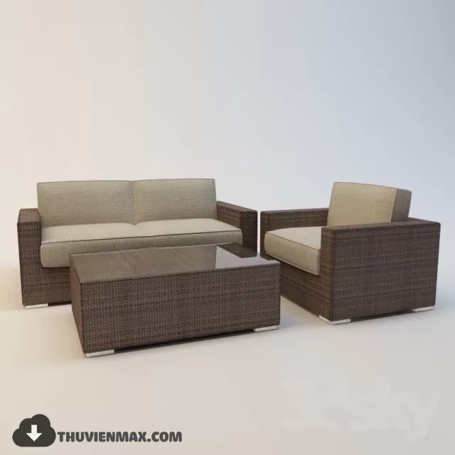 RATTAN – BAMBOO – 3D – 019