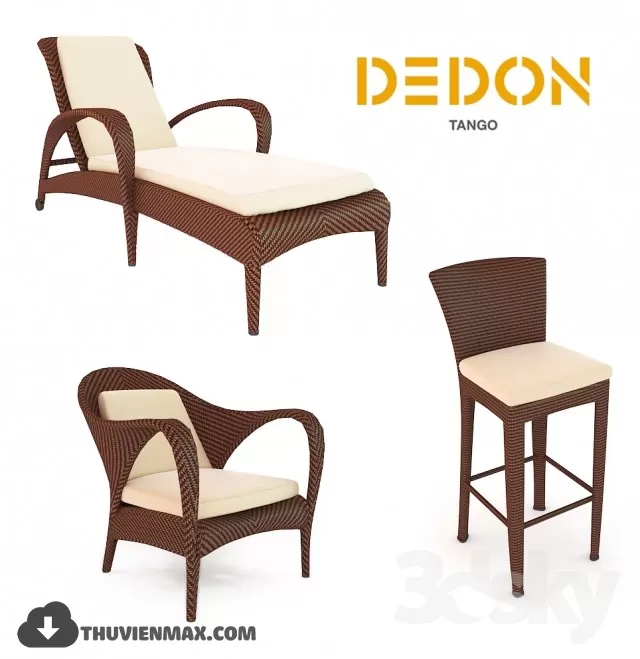 RATTAN – BAMBOO – 3D – 022