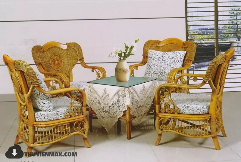 RATTAN – BAMBOO – 3D – 024