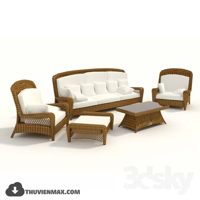 RATTAN – BAMBOO – 3D – 025