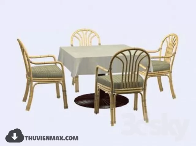 RATTAN – BAMBOO – 3D – 028