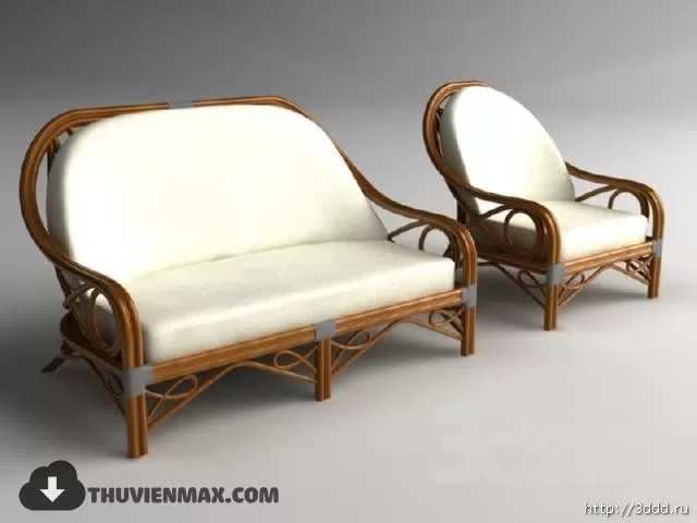 RATTAN – BAMBOO – 3D – 039